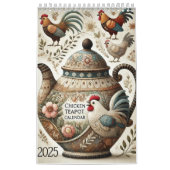 Calendrier 2025 Fun Chicken Teapots (Protection)