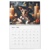 Calendrier 2025 Funny Sphynx Chats et Elf Sphynx Mur (Mar 2026)