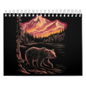 Calendrier 2025 Fusion de l'art, citation motivati (Protection)