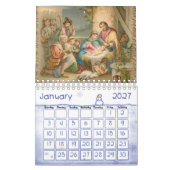 Calendrier 2025 Jésus-Christ catholique (Jan 2027)
