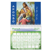 Calendrier 2025 Jésus Christ catholique (Mar 2027)
