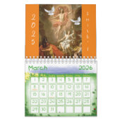 Calendrier 2025 Jésus Christ catholique (Mar 2026)