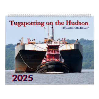 Calendrier 2025 Justine McAllister Tugspotting