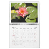 CALENDRIER 2025, "LOTUS BLOSSOMS & Water Lilies (Mar 2026)