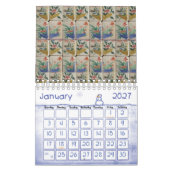 Calendrier 2025 Mahjong (Jan 2027)