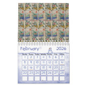 Calendrier 2025 Mahjong (Feb 2026)