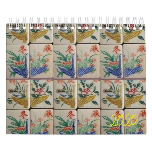 Calendrier 2025 Mahjong (Protection)