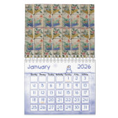 Calendrier 2025 Mahjong (Jan 2026)