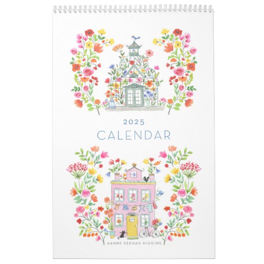 Calendrier 2025 / Moyen 17 po x 11 po / Page simpl (Protection)
