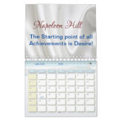 Calendrier 2025 Napoléon Hill, l'accomplissement est le désir (Jan 2026)