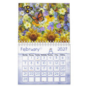 Calendrier 2025 Papillon de tournesol (Feb 2027)