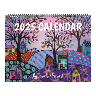 Calendrier 2025 par Karla Gerard