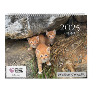 Calendrier 2025 Pattes Précieuses