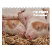 Calendrier 2025 Pig-Piglet (Protection)