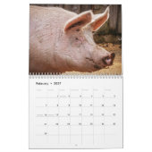Calendrier 2025 Pig-Piglet (Feb 2027)