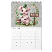 Calendrier 2025 Piggy Pig (Mar 2026)