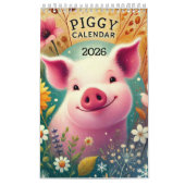 Calendrier 2025 Piggy Pig (Protection)