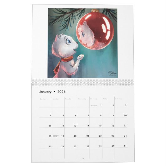 Calendrier 2025 "Play" de Monika Marzec (Jan 2026)