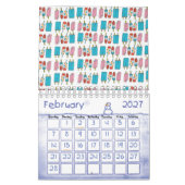 Calendrier 2025 Popsicles (Feb 2027)