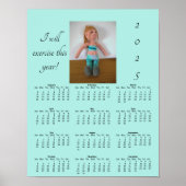 Calendrier 2025 - Poster Promise Exercise (Devant)
