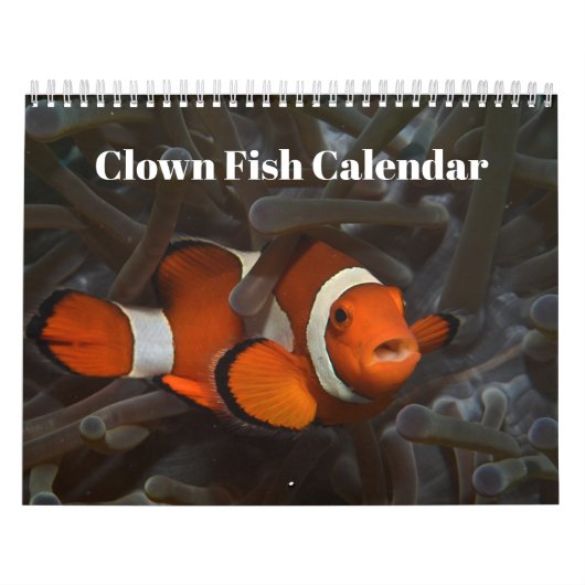 Calendrier 2025 pour le poisson clown (Protection)