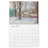 Calendrier 2025 Roseann Meserve Aquarelle Artiste (Jan 2027)