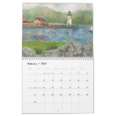 Calendrier 2025 Roseann Meserve Aquarelle Artiste (Feb 2027)