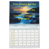 Calendrier 2025 scènes naturelles modernes citations inspirat (Jan 2026)