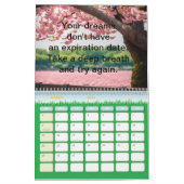 Calendrier 2025 scènes naturelles modernes citations inspirat (Mar 2026)