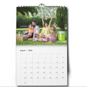 Calendrier 2025 Simple Créez votre propre photo de famille pe