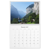 Calendrier 2025 Suisse photo nature & paysage (Jan 2027)