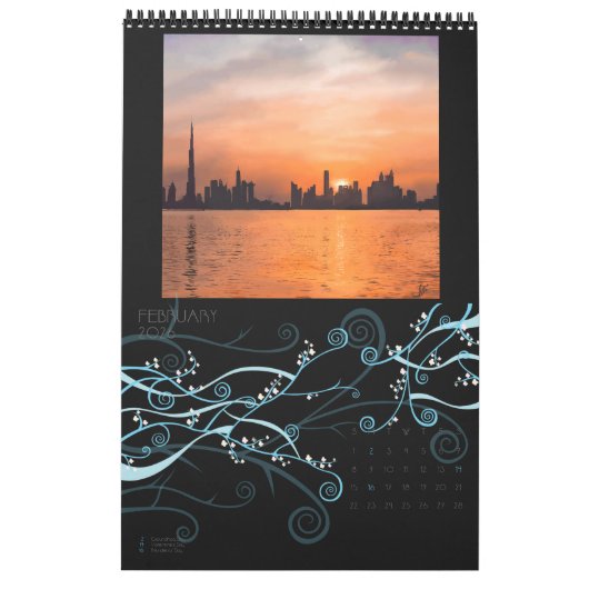 Calendrier 2026 (202x) avec fantabuloustef arts (Feb 2026)