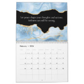 Calendrier 2026 Agate Calm Clarity Calendar (Feb 2026)