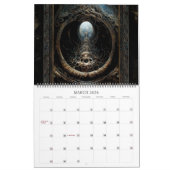 Calendrier 2026 Alien Architecture Surreal Art Calendar (Mar 2026)