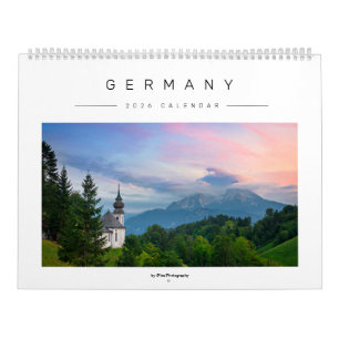 Calendrier 2026 Allemagne nature & paysage photo d'art