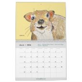 Calendrier 2026 Animal Art Calendar by Molly Magdalain (Mar 2026)