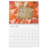 Calendrier 2026 - Animaux (Mar 2027)