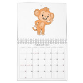 CALENDRIER 2026 ANIMAUX SIMPLES (Feb 2027)