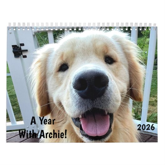 Calendrier 2026 Archie Calendar (Protection)