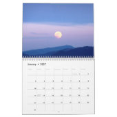 Calendrier 2026 avec nuages (Jan 2027)