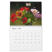 Calendrier 2026 Back Deck Flower Calendar (Feb 2026)