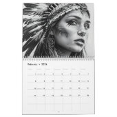 Calendrier 2026 Beautiful American Indian Artwork (Feb 2026)