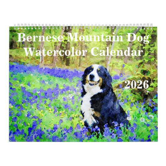 Calendrier 2026 Bernese Mountain Dog Mama Lover Owners Gift (Protection)
