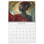 Calendrier 2026 Black Imaginaire Art Mystical Muses (Feb 2027)
