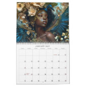 Calendrier 2026 Black Imaginaire Art Mystical Muses (Jan 2027)