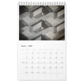Calendrier 2026 Block Calendar (Mar 2027)
