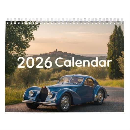 Calendrier 2026 British Classics (Protection)