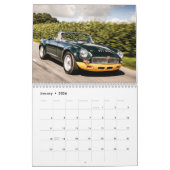 Calendrier 2026 British Classics Calendar (Jan 2026)