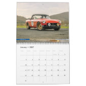 Calendrier 2026 British Classics Calendar (Jan 2027)