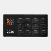 Calendrier 2026 Business Logo Corporate Office (Recto)